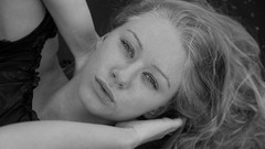 Woman monochrome blondes Fame Girls Ella-Famegirls