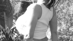 Woman monochrome brunettes models denise milani greyscale huge 