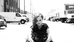 Woman monochrome christina ricci grayscale