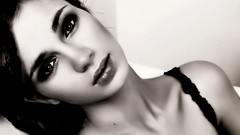 Woman monochrome faces