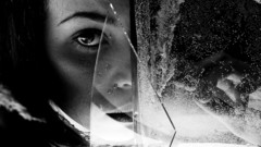 Woman monochrome faces