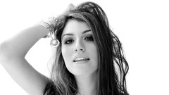 Woman monochrome gabriella cilmi brunettes