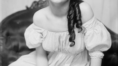 Woman monochrome grayscale