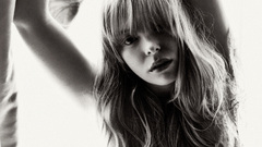 Woman monochrome greyscale children