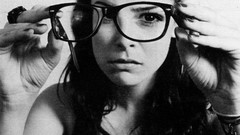 Woman monochrome lena meyer-landrut grayscale