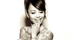 Woman monochrome levy tran