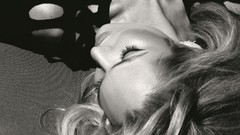 Woman monochrome magazines candice swanepoel