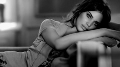 Woman monochrome models