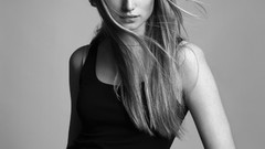 Woman monochrome models