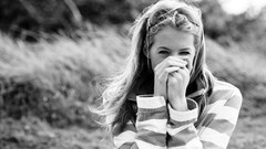 Woman monochrome models