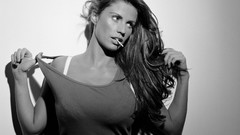 Woman monochrome models