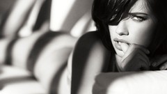 Woman monochrome models adriana lima supermodels