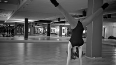 Woman monochrome models greyscale Jordan Carver