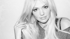 Woman monochrome models kate upton grayscale