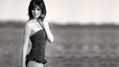 Woman monochrome models susan coffey greyscale