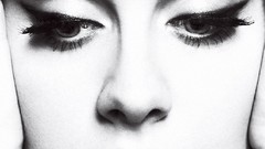 Woman monochrome portraits grayscale Vogue magazine Marcus 