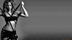 Woman monochrome shakira grayscale