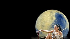 Woman moon