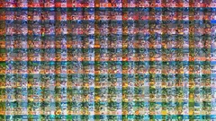 Woman mosaic Dragons Anime geek multicolor anime girls ultimate 