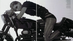 Woman motorbikes rooney mara