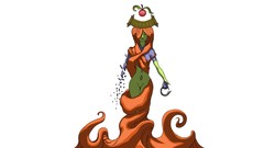 Woman muse long hair apple inc