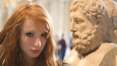 Woman Museum French redheads Louvre museum Clelia