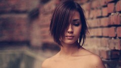 Woman mysterious brunettes