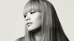 Woman Nana After School monochrome asians brunettes bangs