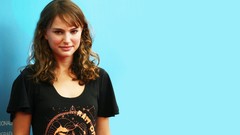 Woman Natalie Portman Simple Background