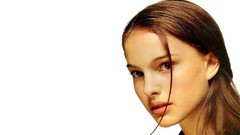 Woman Natalie Portman Simple Background