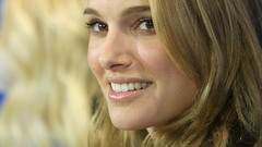 Woman Natalie Portman smiling