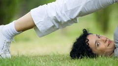 Woman nature outdoors