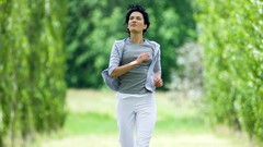 Woman nature outdoors