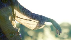 Woman nature outdoors