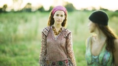 Woman nature outdoors