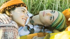 Woman nature outdoors