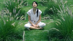 Woman nature outdoors