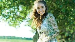 Woman nature outdoors portraits