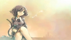 Woman nekomimi animal ears