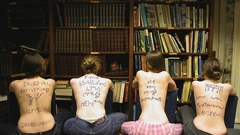 Woman nerd mathematics