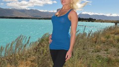 Woman New Zealand blondes live Riley pornstars Cherie Anikka