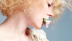 Woman Nicole Kidman Actress blue eyes redheads