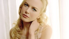 Woman Nicole Kidman blondes blue eyes