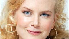Woman Nicole Kidman faces