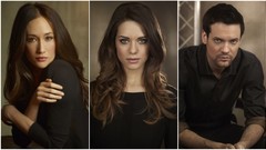 Woman Nikita Celebrity faces Actress brunettes maggie q lyndsy 