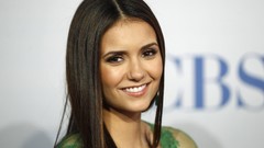 Woman Nina Dobrev Actress brown eyes brunettes
