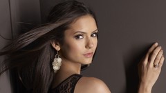 Woman Nina Dobrev Actress brunettes