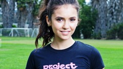 Woman Nina Dobrev brunettes