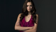 Woman Nina Dobrev brunettes