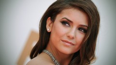 Woman Nina Dobrev faces Actress brunettes